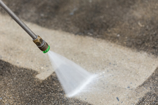 parking lot pressure washing in grapevine